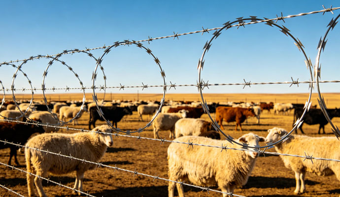 Farm Razor Wire