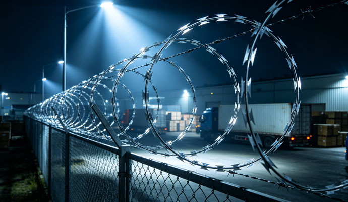Night Warehouse Barrier